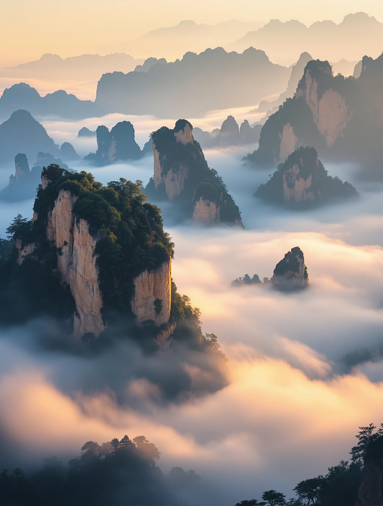 87福利影院-黄山云海：中国最美山岳4K